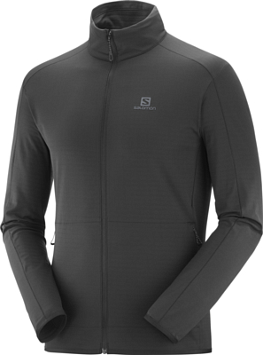 Толстовка SALOMON Outrack Full Zip Mid M Black