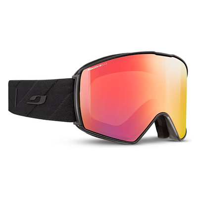 Маска горнолыжная Julbo Launcher Reactiv S1-3 Black/Red Flash