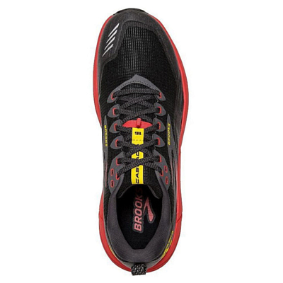 Кроссовки BROOKS Cascadia 16 Black/Fiery Red/Blazing Yellow