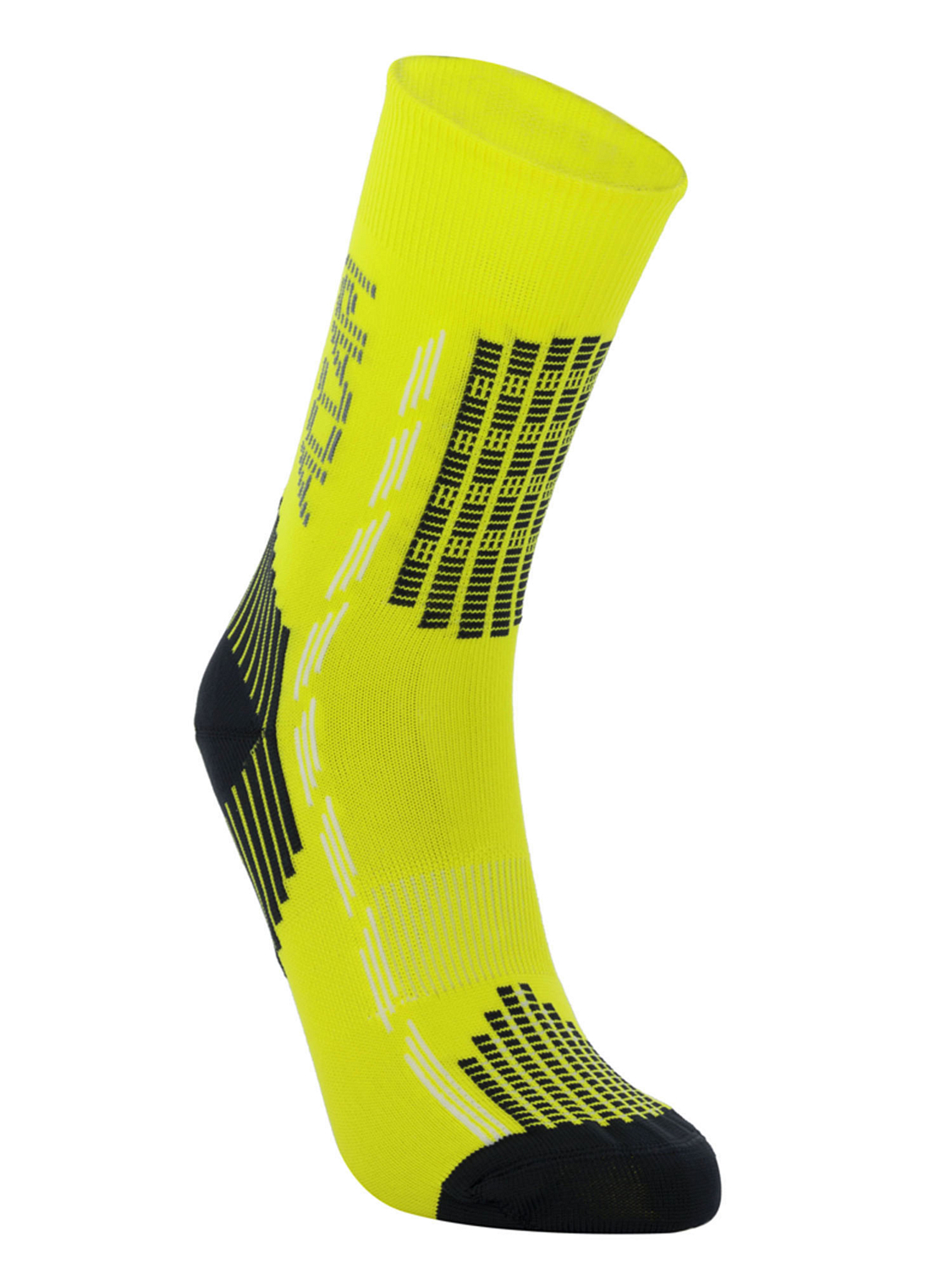 Носки Accapi X-Country Light Crew Yellow Fluo/Black