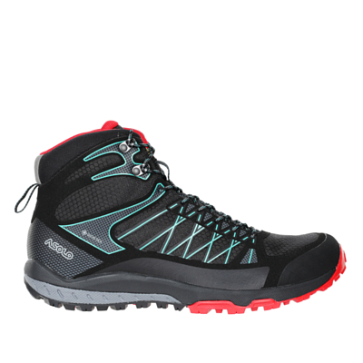 Asolo Hiking Lifestyle Grid Mid Gv Black Red