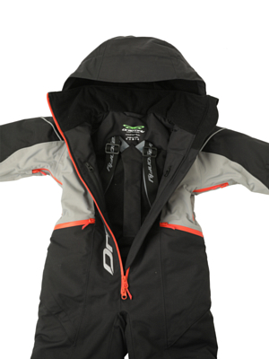 Комбинезон сноубордический детский Dragonfly Gravity Junior Black/Grey