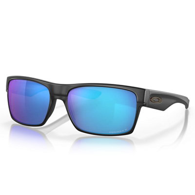 Очки солнцезащитные Oakley Two Face Matte Black/Prizm Sapphire/Iridium Polarized