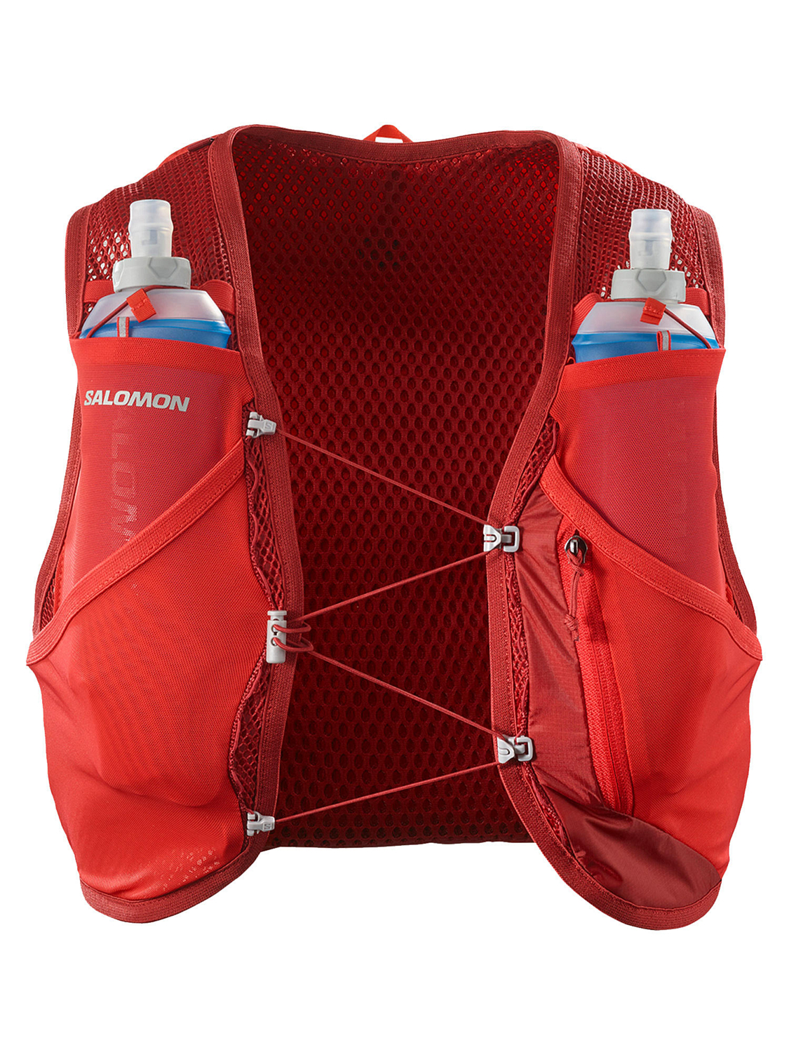 Жилет для бега SALOMON Active Skin 8 Set Red Dahlia/High Risk Red