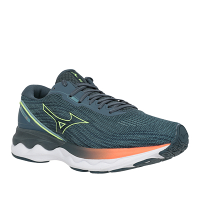 Кроссовки Mizuno Men Wave Skyrise 3 SmokeB/NLime/NeonFlame