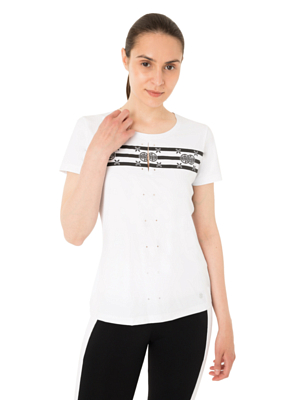 Футболка Poivre Blanc S23-2700-WO/S stripes white