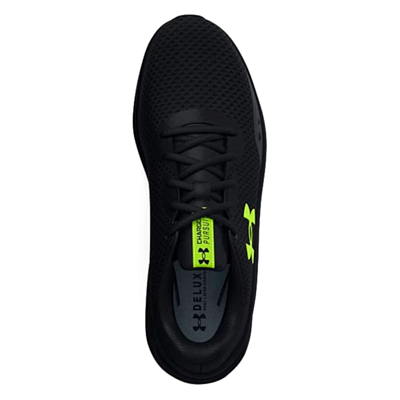 Кроссовки Under Armour Charged Pursuit 3 Black/Lime Surge