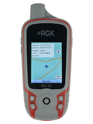 GPS навигатор RGK NV-30 Красный / Красный