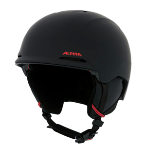 Шлем ALPINA Parot Black-Red Matt