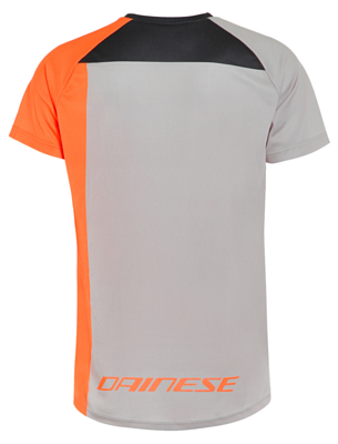 Велофутболка Dainese Hg Tee 3 Light Gray/Orange