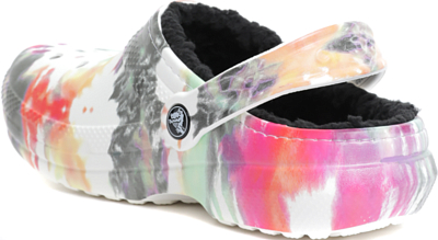 Сандалии Crocs Classic Lined Tie Dye Clog Black/Multi