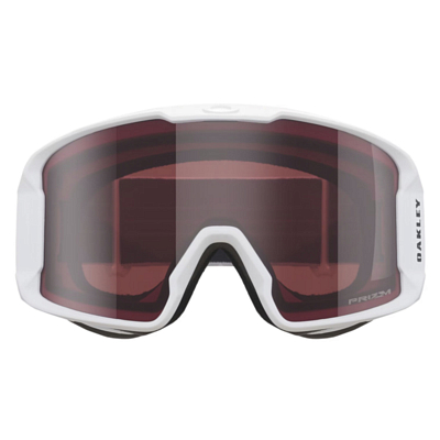 Маска горнолыжная OTG Oakley Line Miner Matte White/Prizm Garnet