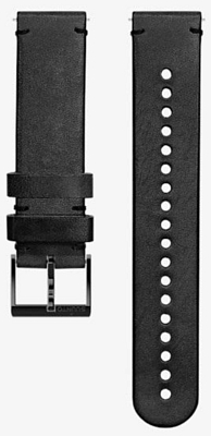 Ремешок для часов Suunto 20 Urb2 Leather Strap Black/Black