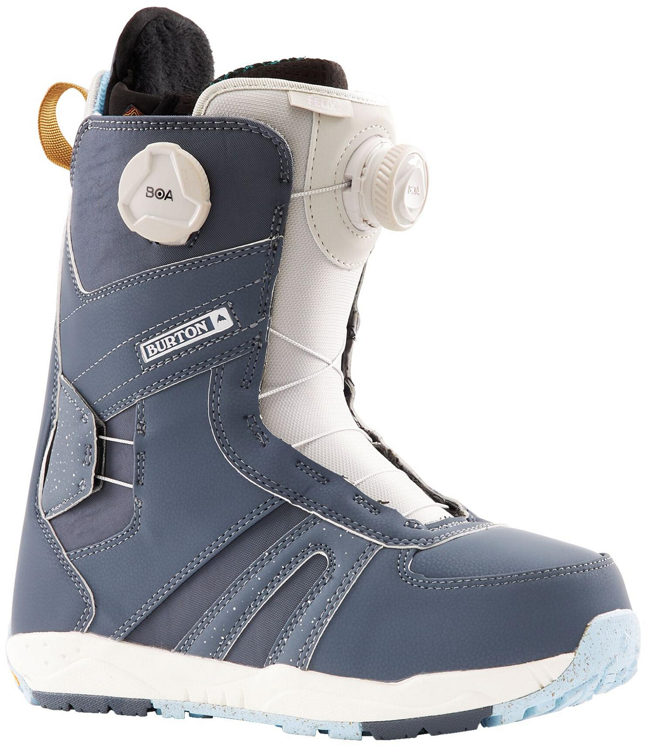 Ботинки для сноуборда BURTON 2021-22 Felix Boa Blue Gray