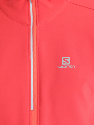 Куртка SALOMON LIGHTNING WARM SSHELL JKT W Hibiscus/Hibiscus