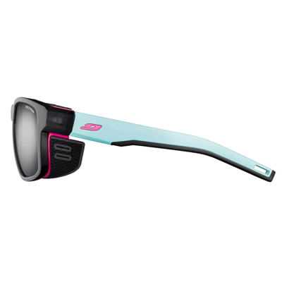 Очки солнцезащитные Julbo Shield M Black/Ice Blue/Pink/Spectron 4/Brown/Silver Flash