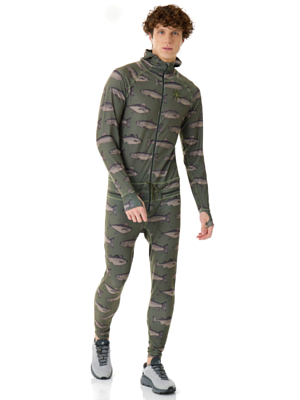 Комбинезон AIRBLASTER Classic Ninja Suit Olive Fish