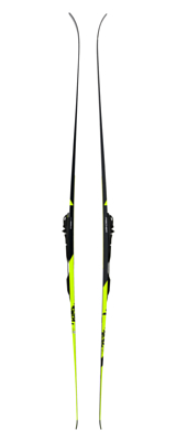 Беговые лыжи с креплениями FISCHER Twin Skin Sport EF Yellow Mounted