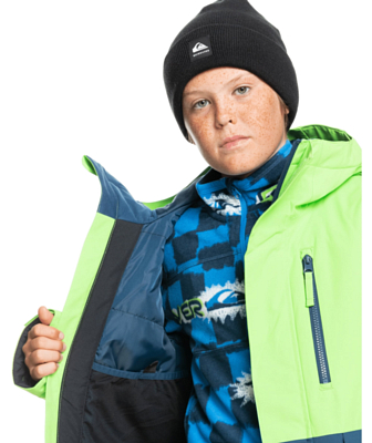 Куртка сноубордическая детская Quiksilver Mission S Yth B Snjt Insignia Blue