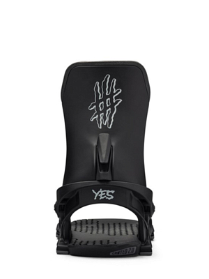 Крепления для сноуборда YES Select Black