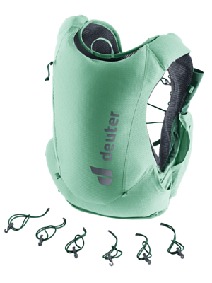 Жилет для бега Deuter Traick 9 SL Spearmint-Seagreen