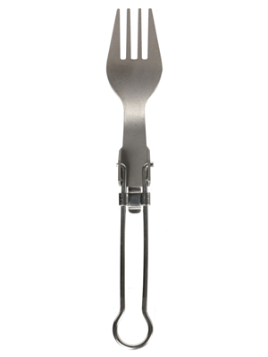 Вилка Naturehike Titanium Alloy Outdoor Travel Folding Tableware Fork Titanium