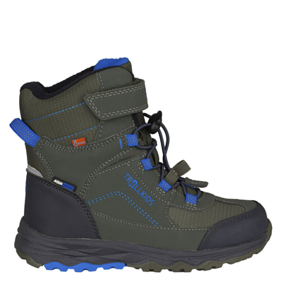 Ботинки детские Trollkids Kids Hafjell Winter Boots XT Ivy/Electric Blue/Black