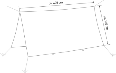 Тент Amazonas Ultralight Traveller Tarp XXL