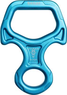 Страховочно-спусковое устройство Kailas Multi Figure 8 descender Sky Blue