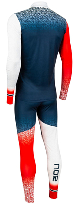 Комбинезон беговой Bjorn Daehlie Racesuit 2-Piece Oberstdorf Norwegian Flag