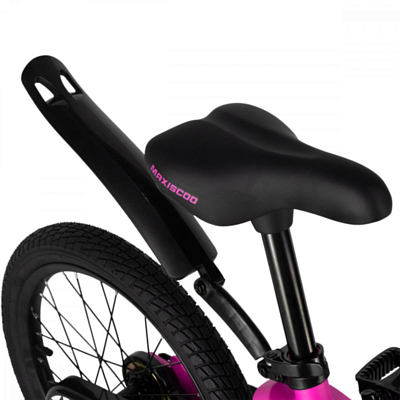 Велосипед MAXISCOO Space Стандарт 18 2024 Ультра-Розовый/Матовый