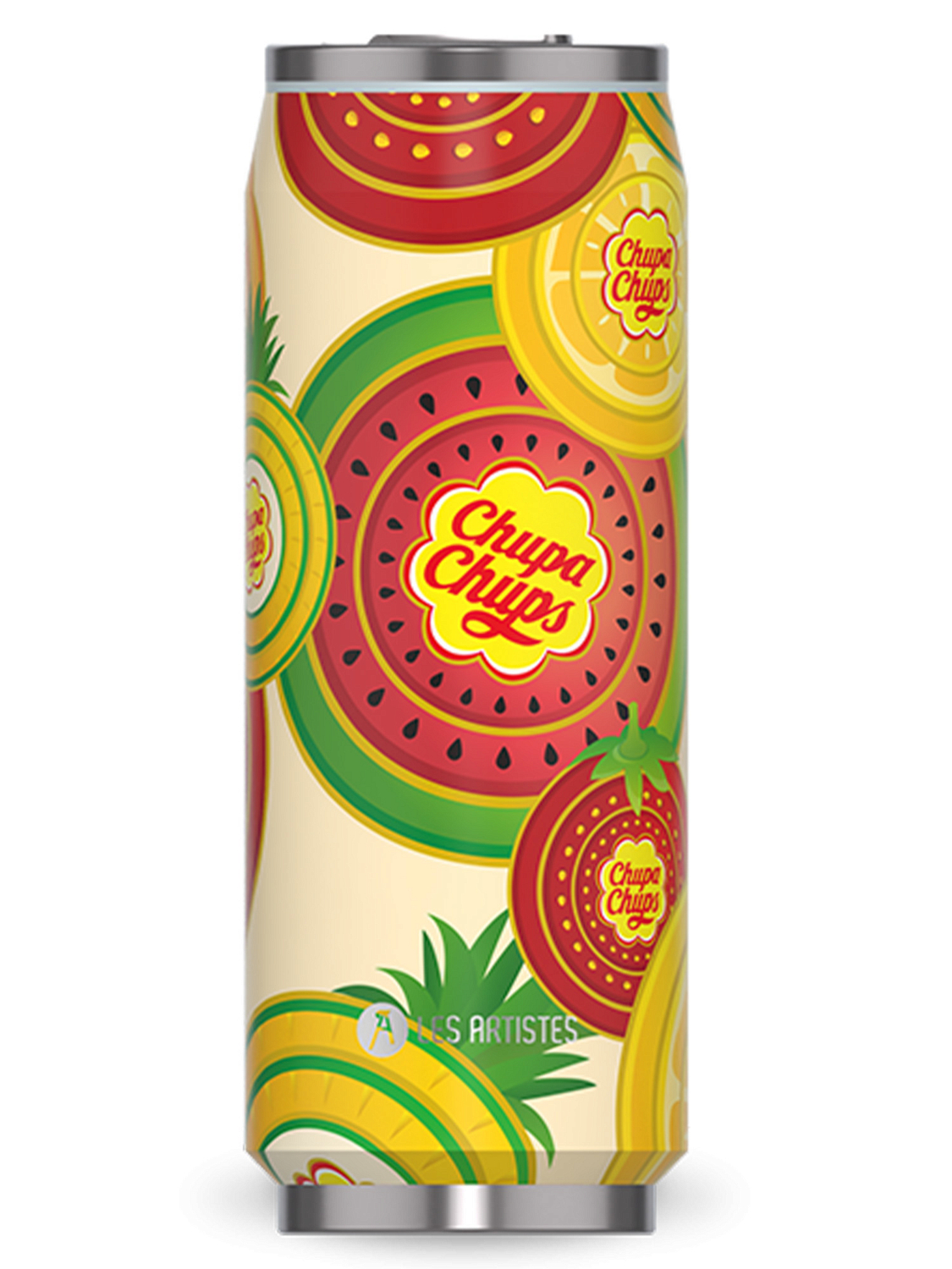 Термобанка Les Artistes Thermocan 500ml Chupa Fruit mat