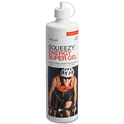 Гель SQUEEZY Energy Super Gel, с электролитами и кофеином, 500 мл, кола