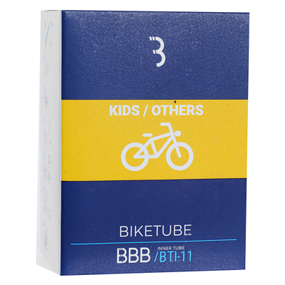 Велокамера BBB BikeTube 16x1,75/2,35 AV 33mm Black