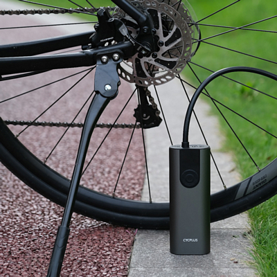 Велонасос Cycplus A8 Air Pump Silver