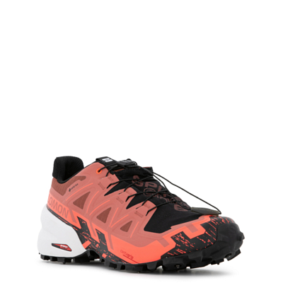 Кроссовки SALOMON Spikecross 6 GTX Cow Hide/Black/Coral