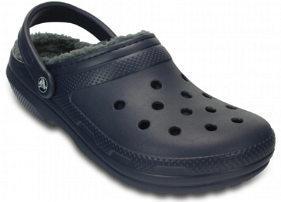 Сандалии Crocs Classic Lined Clog Navy/Charcoal