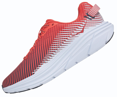 Кроссовки Hoka Rincon 2 Hot Coral/White