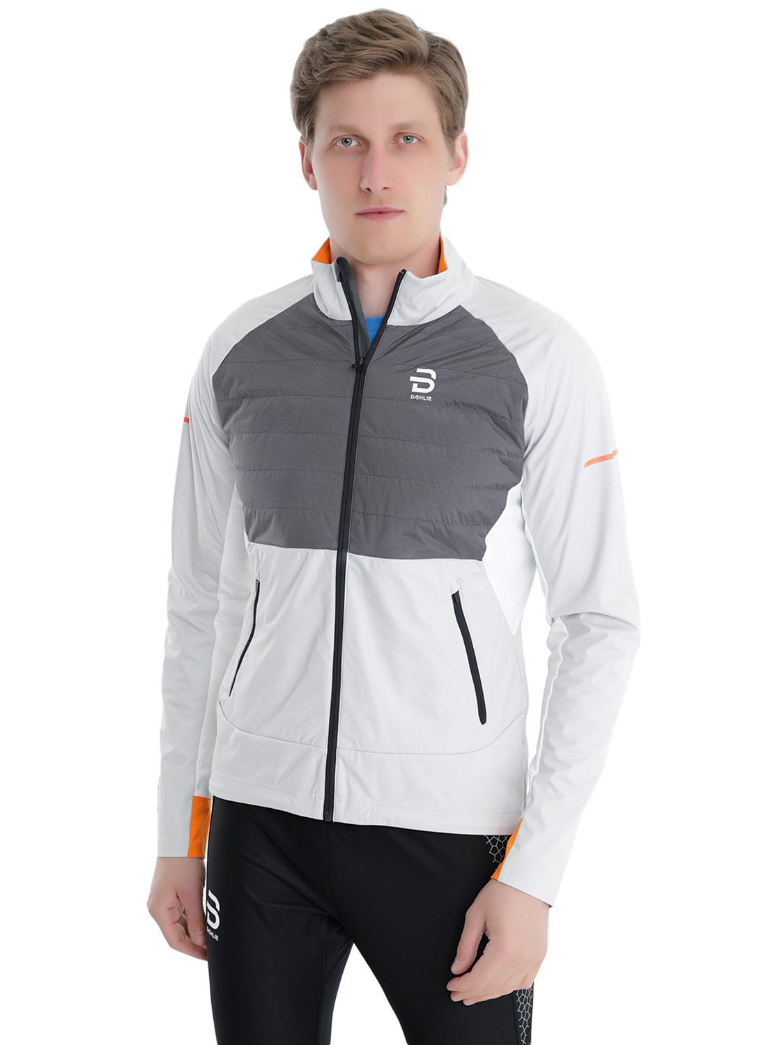 Куртка беговая Bjorn Daehlie 2021-22 Jacket Challenge Quiet Grey