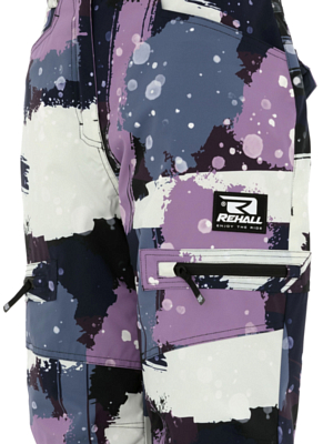 Брюки сноубордические детские Rehall Nori-R-Jr. Camo Abstract Lavender