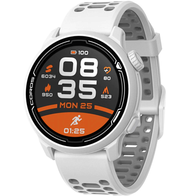 Часы COROS PACE 2 Premium GPS Sport Watch White Silicone Band