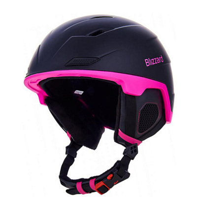 Шлем BLIZZARD W2W Double Black Matt/Magenta