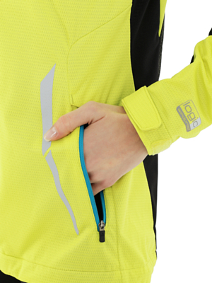 Куртка беговая ODLO Jacket FREQUENCY Sulphur Spring