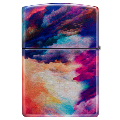 Зажигалка Zippo Tie Dye 540 Tumbled Chrome