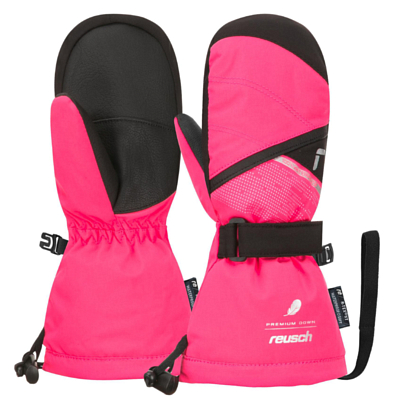 Варежки детские REUSCH Kaden Down R-Tex Xt Pink Glo