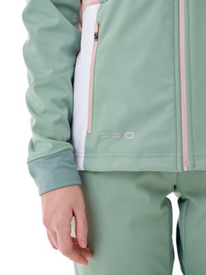 Куртка беговая Nordski Pro W Ice Mint/Soft Pink