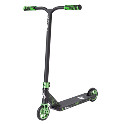 Самокат трюковой Chilli Pro Scooter Reaper Reloaded V2 Green