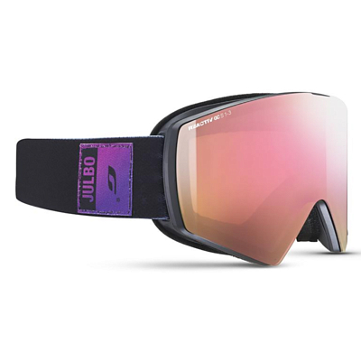 Маска горнолыжная Julbo Razor Edge Reactiv S1-3 Black/Purple/Pink Flash