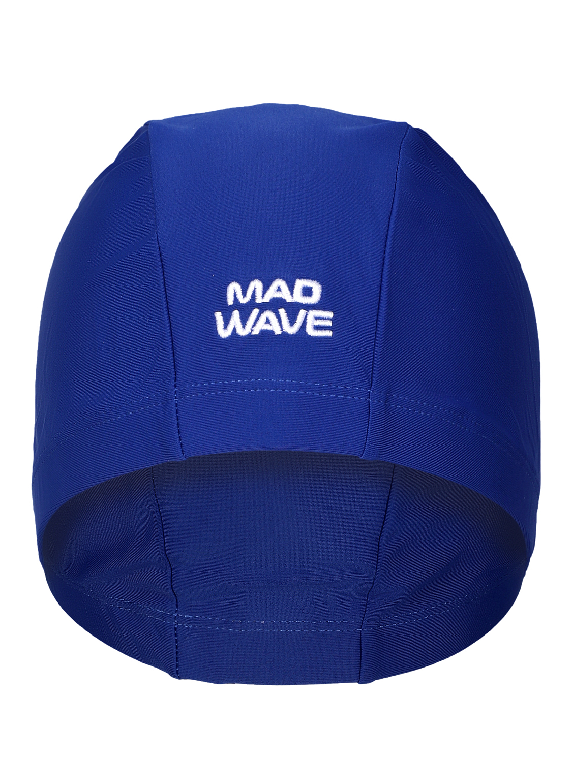 Шапочка для плавания MAD WAVE Adult Lycra Blue