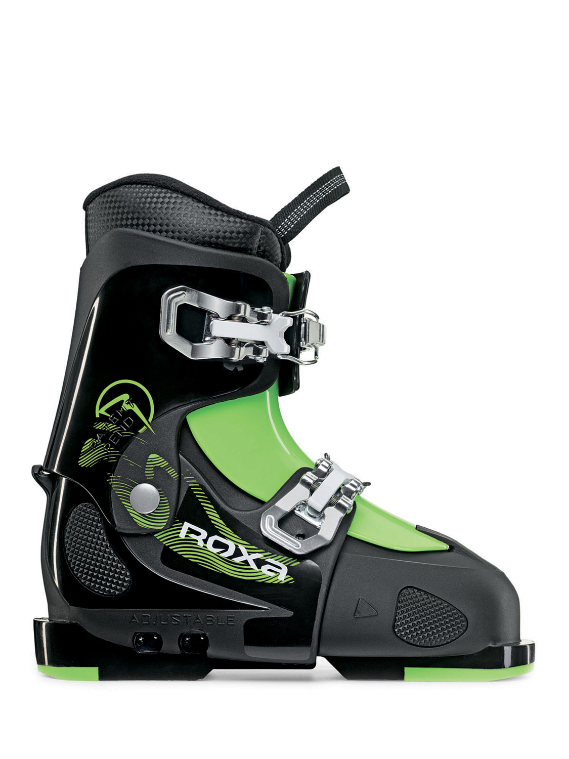 Горнолыжные ботинки ROXA Chameleon 2 Boy Black/Black/Lime